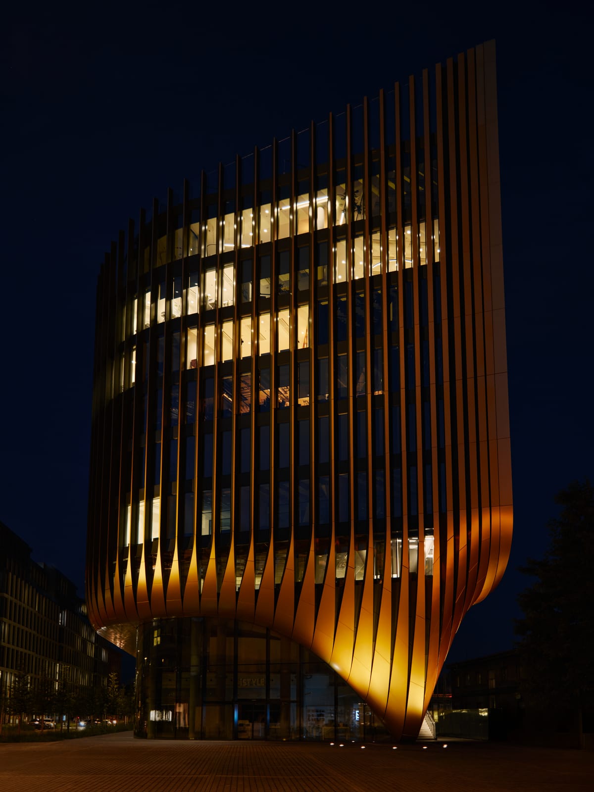 Masaryčka Building in Prague by Zaha Hadid Architects